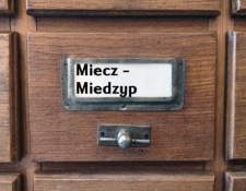 MIECZ-MIEDZYP Katalog alfabetyczny