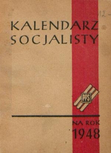 Kalendarz Socjalisty na Rok 1948 / PPS