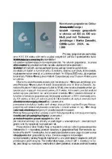 Na ratunek gospodarce. Odbudowa, stabilizacja i kreowanie ścieżek rozwoju gospodarki w okresie od XIX do XXI wieku, t. 1-2, pod red. Tadeusza Janickiego i Marka Zawadki, Opole - Lubin 2024, ss. 232 i 399