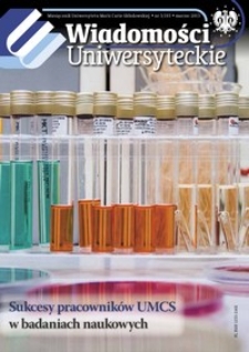 Wiadomości Uniwersyteckie R. 23, Nr 3 (marz. 2013)