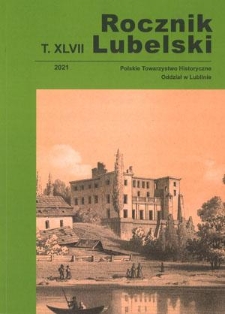 Rocznik Lubelski T. 47 (2021)