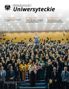 Wiadomości Uniwersyteckie / Uniwersytet Marii Curie-Skłodowskiej. 2025, nr 8=325 (lipiec/sierpień)