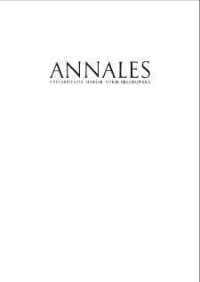 Annales Universitatis Mariae Curie-Skłodowska. Sectio H, Oeconomia. Vol. 59 (2025), 3 - Spis treści