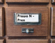 PRAWO N.-PREN Katalog alfabetyczny