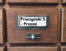 PRUSZYNSKI S.-PRZEMI Katalog alfabetyczny