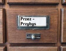 PRZEZ-PRZYBYS Katalog alfabetyczny