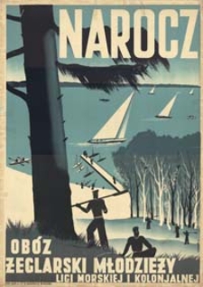 Narocz - obóz żeglarski młodzieży Ligi Morskiej i Kolonjalnej