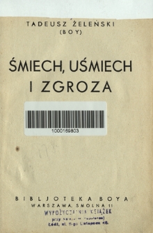 Śmiech, uśmiech i zgroza